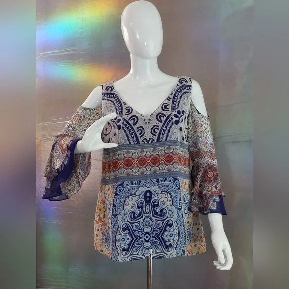 COCO BIANCO Women's Blouse / SIZE: SMALL - Picture 1 of 10